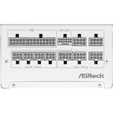 ASRock Steel Legend SL-850GW alimentation modulaire 850 watt Blanc, 1x 12V-2x6, 2x PCIe