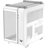 ASUS  boîtier midi tower Blanc | 2x USB-A | 1x USB-C | RGB | Verre Trempé