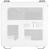 ASUS  boîtier midi tower Blanc | 2x USB-A | 1x USB-C | RGB | Verre Trempé