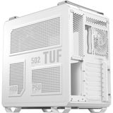 ASUS  boîtier midi tower Blanc | 2x USB-A | 1x USB-C | RGB | Verre Trempé