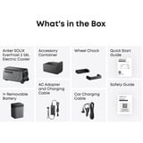 Anker SOLIX EverFrost 2 glacière 58 L Electrique Noir Gris/Noir, Noir, 2 roue(s), Noir, 58 L, -20 - 20 °C, 45 dB