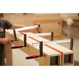 BESSEY Serre-joint en fonte malléable TPN50S12BE Rouge/Noir