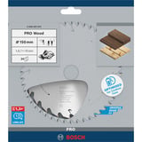 Bosch 2 608 837 673 lame de scie circulaire 15 cm 1 pièce(s) Bois, 15 cm, 1 cm, 1 mm, 10000 tr/min, 1,6 mm