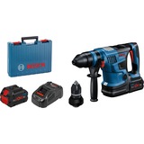 Bosch GBH 18V-34 CF Professional 500 tr/min SDS Plus 5,9 kg Noir, Bleu, Marteau piqueur Bleu/Noir, Perceuse à poignée pistolet, SDS Plus, Sans brosse, Noir, Bleu, 1,3 cm, 500 tr/min