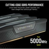 Corsair 32 Go DDR5-6400 Kit, Mémoire vive Noir, CMK32GX5M2B6400C32, Vengeance, XMP