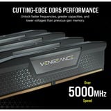Corsair Vengeance 32 Go DDR5-6000 (2x 16 Go) mémoire vive Noir, CMK32GX5M2B6000C30, XMP 3.0