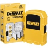 DEWALT DT7926 Ensemble de forets 29 pièce(s), Jeu de mèches de perceuse Perceuse, Ensemble de forets, 29 pièce(s), 1, 1.5, 2, 2.5, 3, 3.2, 3.3, 3.5, 4, 4.2, 4.5, 4.8, 5, 5.5, 6, 6.5, 7, 7.5, 8, 8.5, 9, 9.5, 10,...