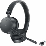 Dell Pro Wireless Headset - WL5022, Casque/Écouteur Noir, Sans fil, Bureau/Centre d'appels, Casque, Noir