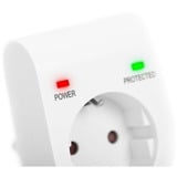 Digitus Adaptateur de protection contre les surtensions Blanc