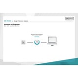 Digitus Adaptateur de protection contre les surtensions Blanc