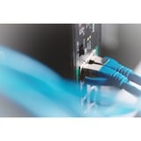 Digitus Commutateur industriel Gigabit PoE+ 8 ports avec 2 ports de liaison montante SFP, Switch Non-géré, Gigabit Ethernet (10/100/1000), Connexion Ethernet, supportant l'alimentation via ce port (PoE)