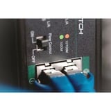 Digitus Commutateur industriel Gigabit PoE+ 8 ports avec 2 ports de liaison montante SFP, Switch Non-géré, Gigabit Ethernet (10/100/1000), Connexion Ethernet, supportant l'alimentation via ce port (PoE)