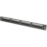 Digitus Panneau de brassage CAT 6, classe E, 24 ports Noir