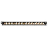 Digitus Panneau de brassage CAT 6, classe E, 24 ports Noir