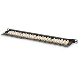 Digitus Panneau de brassage CAT 6, classe E, 24 ports Noir