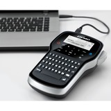 Dymo LabelManager Étiqueteuse Portable Rechargeable 280 | Clavier QWERTZ | Connectivité PC ou Mac, Étiqueteuse Noir/Argent, QWERTZ, D1, Transfert thermique, 180 x 180 DPI, 15 mm/sec, Noir, Argent