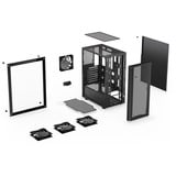 ENDORFY Ventum 200 ARGB boîtier midi tower Noir | 2x USB-A | RGB | Window