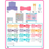 EPOCH Aquabeads - Kit de démarrage studio de manucure, Bricolage 