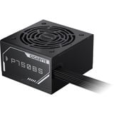 GIGABYTE P750BS Bloc d'Alimentation - PCI-E 6+2 Pin x 4, 80 PLUS Bronze, Ventilateur 120 mm, Compatible ATX, Prise EU, 750 Watt alimentation  Noir, 80 PLUS Bronze, Ventilateur 120 mm, Compatible ATX, Prise EU, 750 W, 200 - 240 V, 50/60 Hz, 6 A, Actif, 100 W