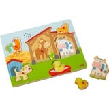 HABA Puzzle musical A la ferme 6 pièce(s), Animaux, 2 an(s)