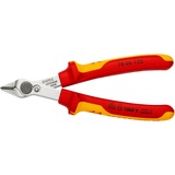 KNIPEX 78 06 125, Pinces électroniques Rouge/Jaune