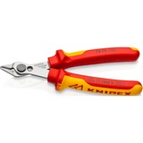 KNIPEX 78 06 125, Pinces électroniques Rouge/Jaune