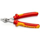 KNIPEX 78 06 125, Pinces électroniques Rouge/Jaune