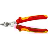 KNIPEX Electronic Super Knips 78 06 125, Pinces électroniques Rouge/Jaune