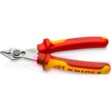 KNIPEX Electronic Super Knips 78 06 125, Pinces électroniques Rouge/Jaune