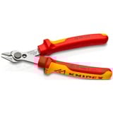 KNIPEX Electronic Super Knips 78 06 125, Pinces électroniques Rouge/Jaune