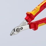 KNIPEX Electronic Super Knips 78 06 125, Pinces électroniques Rouge/Jaune
