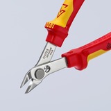 KNIPEX Electronic Super Knips 78 06 125, Pinces électroniques Rouge/Jaune