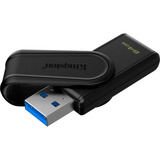 Kingston DataTraveler Exodia S 64 Go, Clé USB Noir