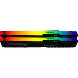 Kingston FURY 16 Go DDR5-4800, Mémoire vive KF548C38BBAK2-16, Beast RGB