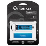 Kingston IronKey Keypad 200 8 GB, Clé USB 