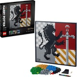 LEGO ART Harry Potter Les blasons de Poudlard - 31201, Jouets de construction Jeu de construction, Garçon/Fille, 18 an(s), 4249 pièce(s), 1,79 kg