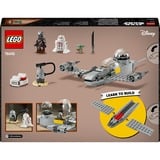 LEGO Star Wars - Le chasseur N-1 de Mando et Grogu, Jouets de construction 75410