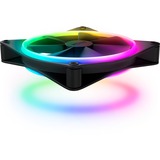 NZXT F140 RGB DUO ventilateur de boîtier Noir, 140 x 140 x 25 mm, PWM, sans contrôleur