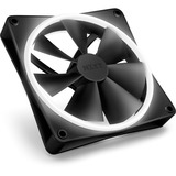 NZXT F140 RGB DUO ventilateur de boîtier Noir, 140 x 140 x 25 mm, PWM, sans contrôleur