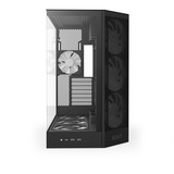 NZXT  boîtier midi tower Noir (Mat) | 2x USB-A | 1x USB-C | RGB | Verre Trempé