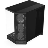 NZXT  boîtier midi tower Noir (Mat) | 2x USB-A | 1x USB-C | RGB | Verre Trempé