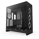 NZXT  boîtier midi tower Noir (Mat) | 2x USB-A | 1x USB-C | RGB | Verre Trempé