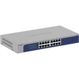 Netgear GS516-300EUS commutateur réseau Non-géré Gigabit Ethernet (10/100/1000) Gris, Switch Non-géré, Gigabit Ethernet (10/100/1000), Grille de montage