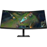 OMEN  34" Moniteur UltraWide gaming incurvé  Noir