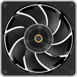 Ocypus Sigma F12 ARGB ventilateur de boîtier Noir, 120 x 120 x 25 mm, PWM