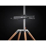 One for all Support TV universel Quadpod Argent/Noir