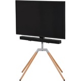 One for all Support TV universel Quadpod Argent/Noir