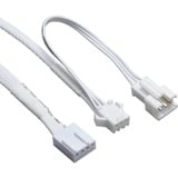 Phanteks D30-120 PWM Reverse DRGB ventilateurs de boîtier Blanc, 3 pièces, 120 x 120 x 30 mm