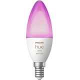 Philips Hue Flamme - Ampoule connectée E14, Lampe à LED Philips Hue White and Color ambiance Flamme - Ampoule connectée E14, Ampoule intelligente, Bluetooth, Blanc, LED, E14, B39