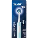 Procter & Gamble Pro 1 Cross Action Adulte Brosse à dents rotative Bleu, Blanc, Brosse a dents electrique Bleu, Adulte, Brosse à dents rotative, Soin quotidien, Sensible, Blanchiment, Bleu, Blanc, 2 min, Bleu